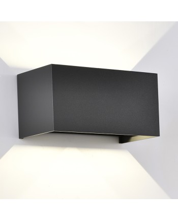 DAVOS * APLIQUE EXTERIOR LED* 4*6W 3000K GRIS OSCURO